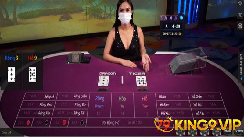 Game bài đổi thưởng 79king9 - Khám phá kho trò chơi đẳng cấp 4 Game bài rồng hổ xanh chín
